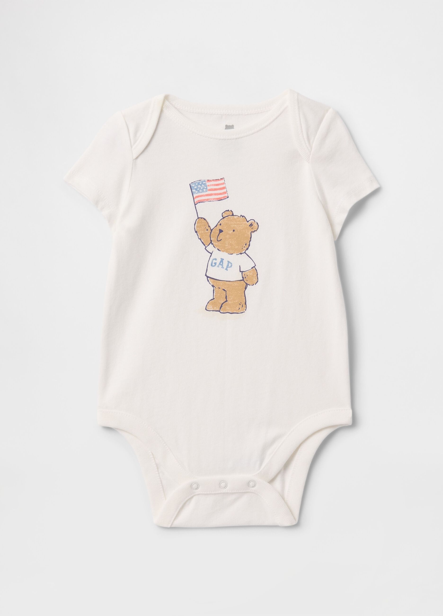 Body neonato bianco con orsetto GAP