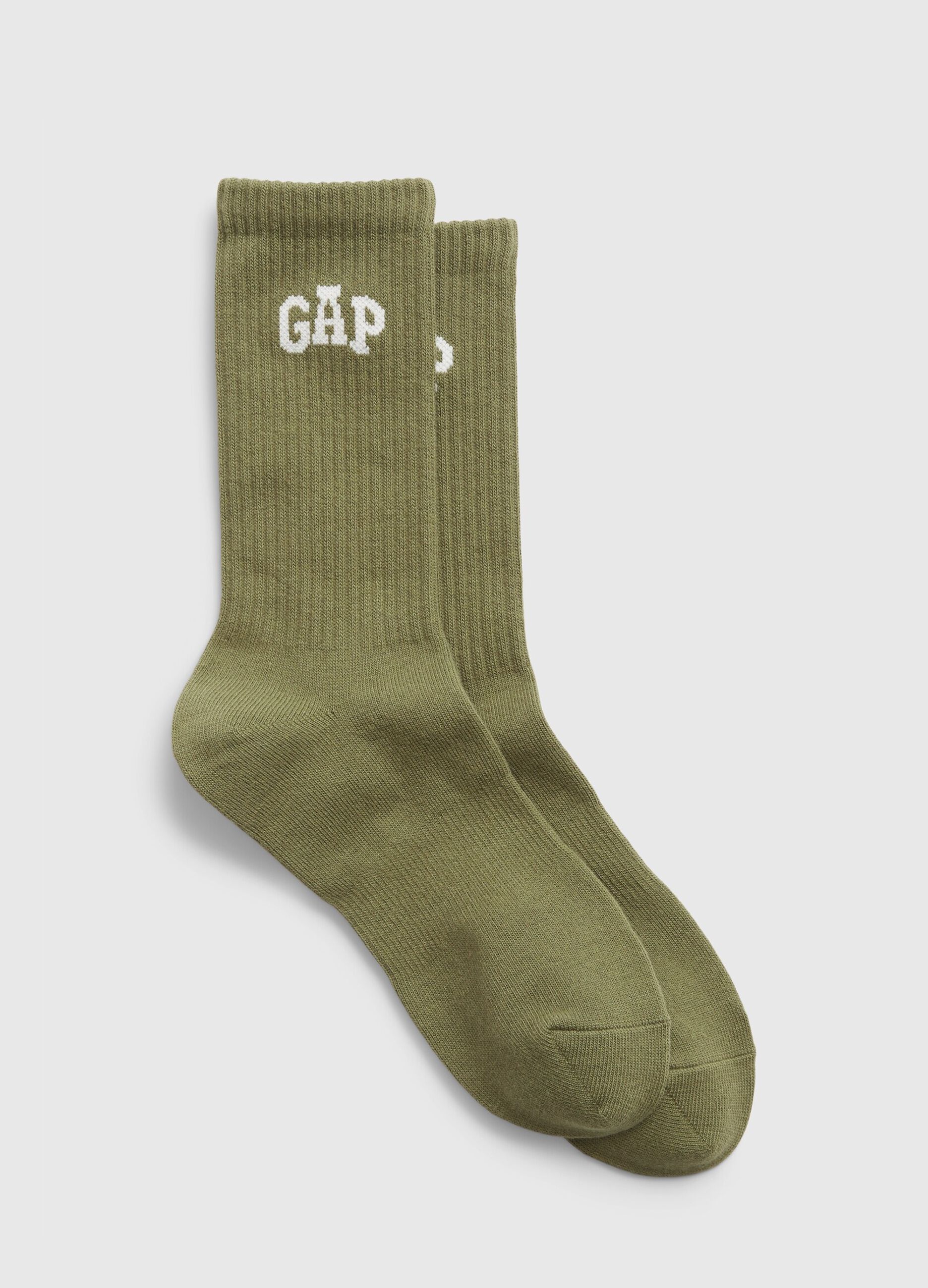 Stretch socks with logo