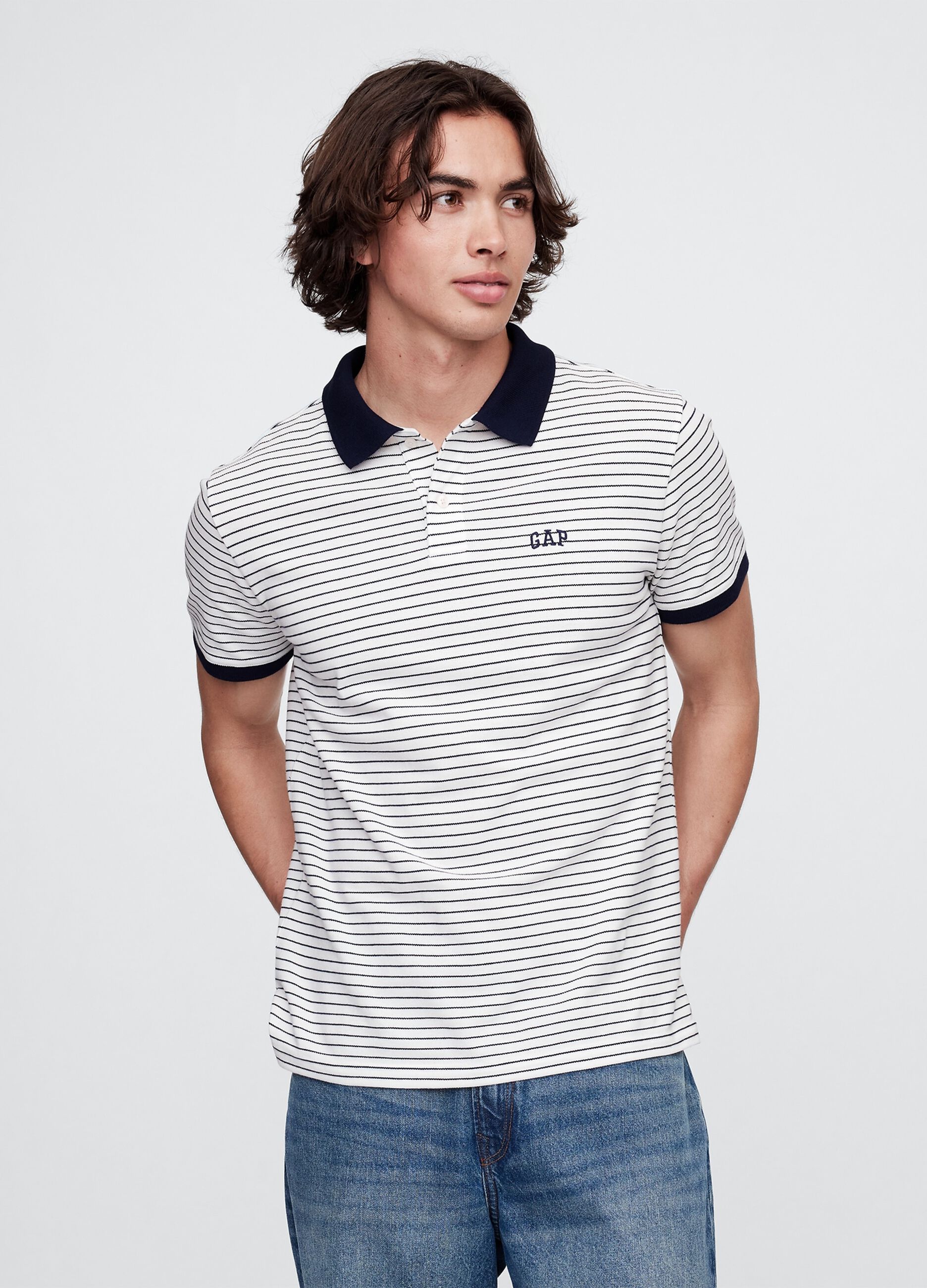 Polo a righe