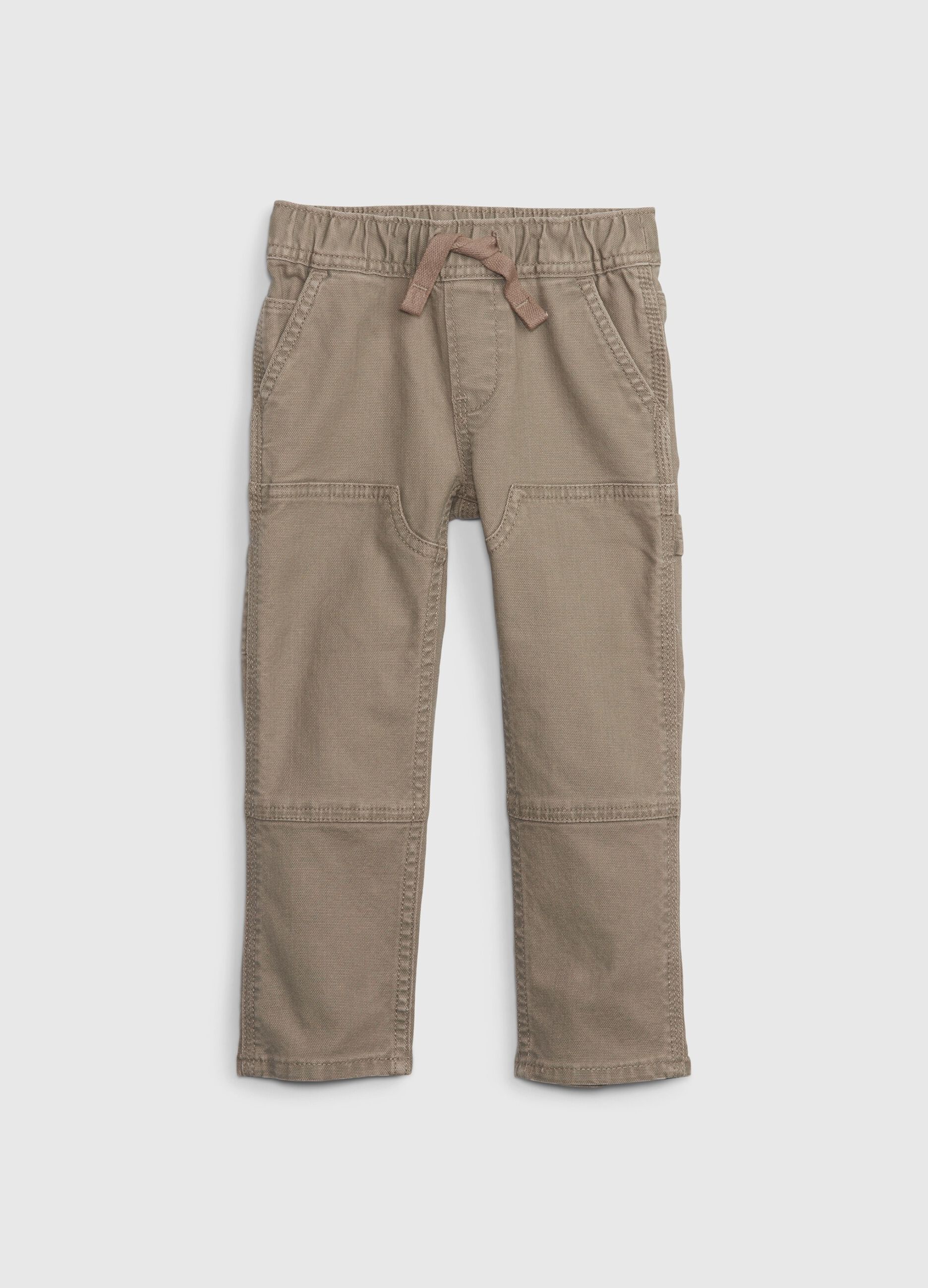Joggers carpenter in denim con coulisse