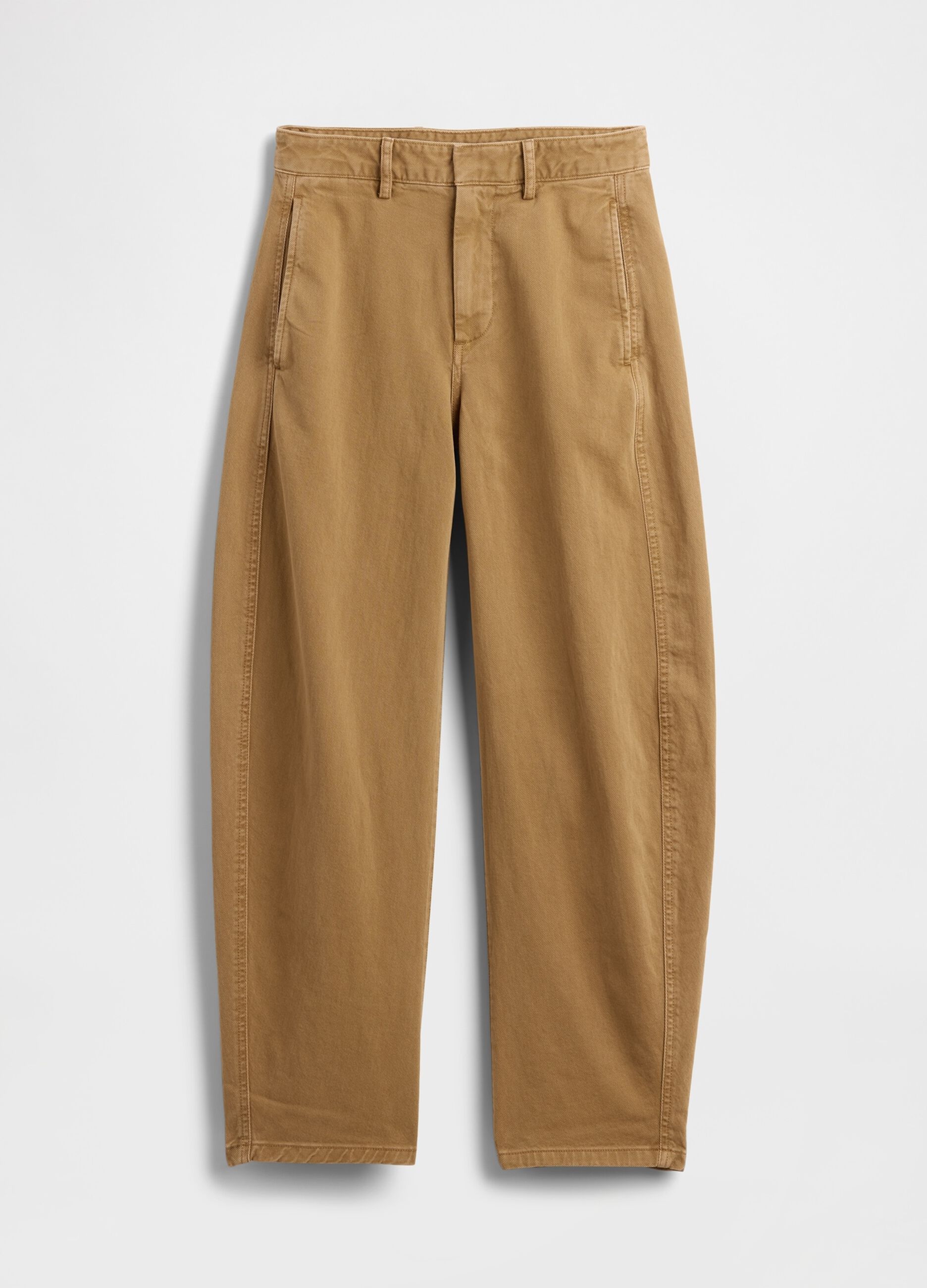 Brown Cotton Trousers