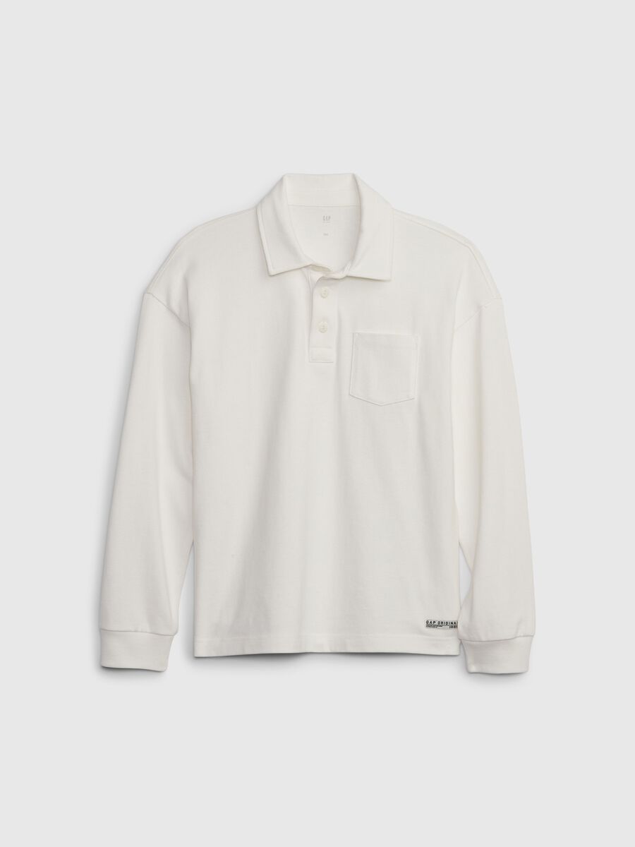 Cotton polo shirt with pocket Boy_0
