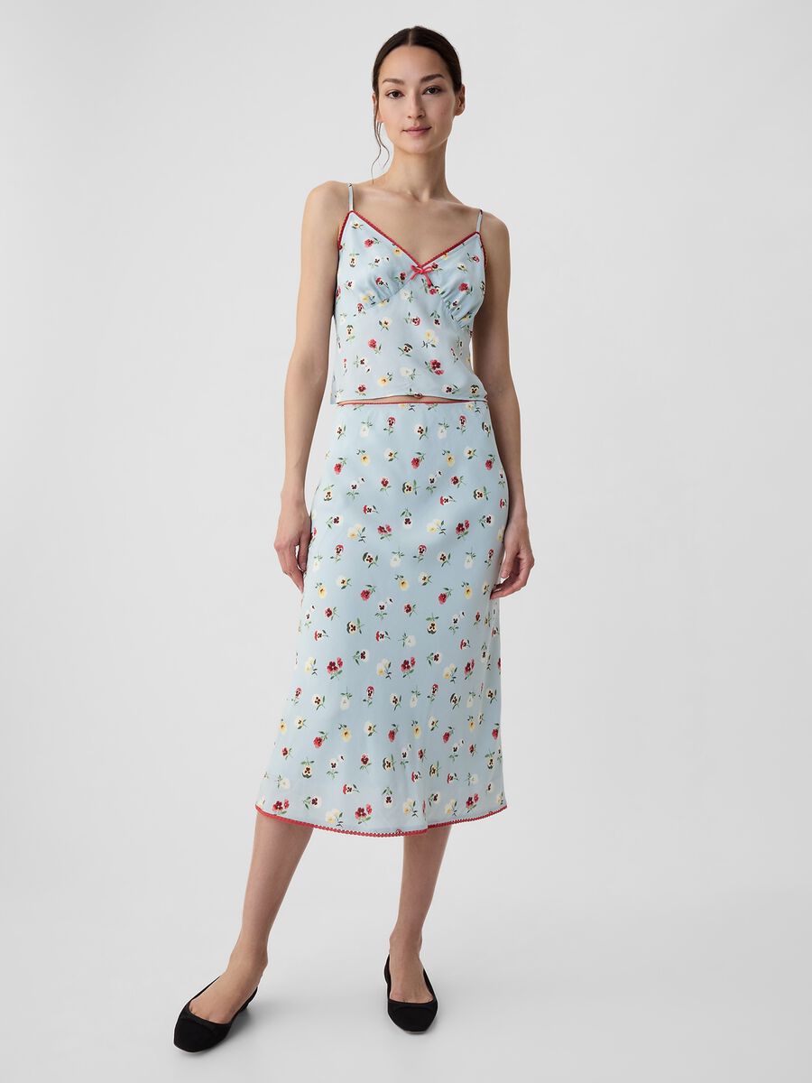 GAP x DÔEN Gonna midi floreale Donna_0