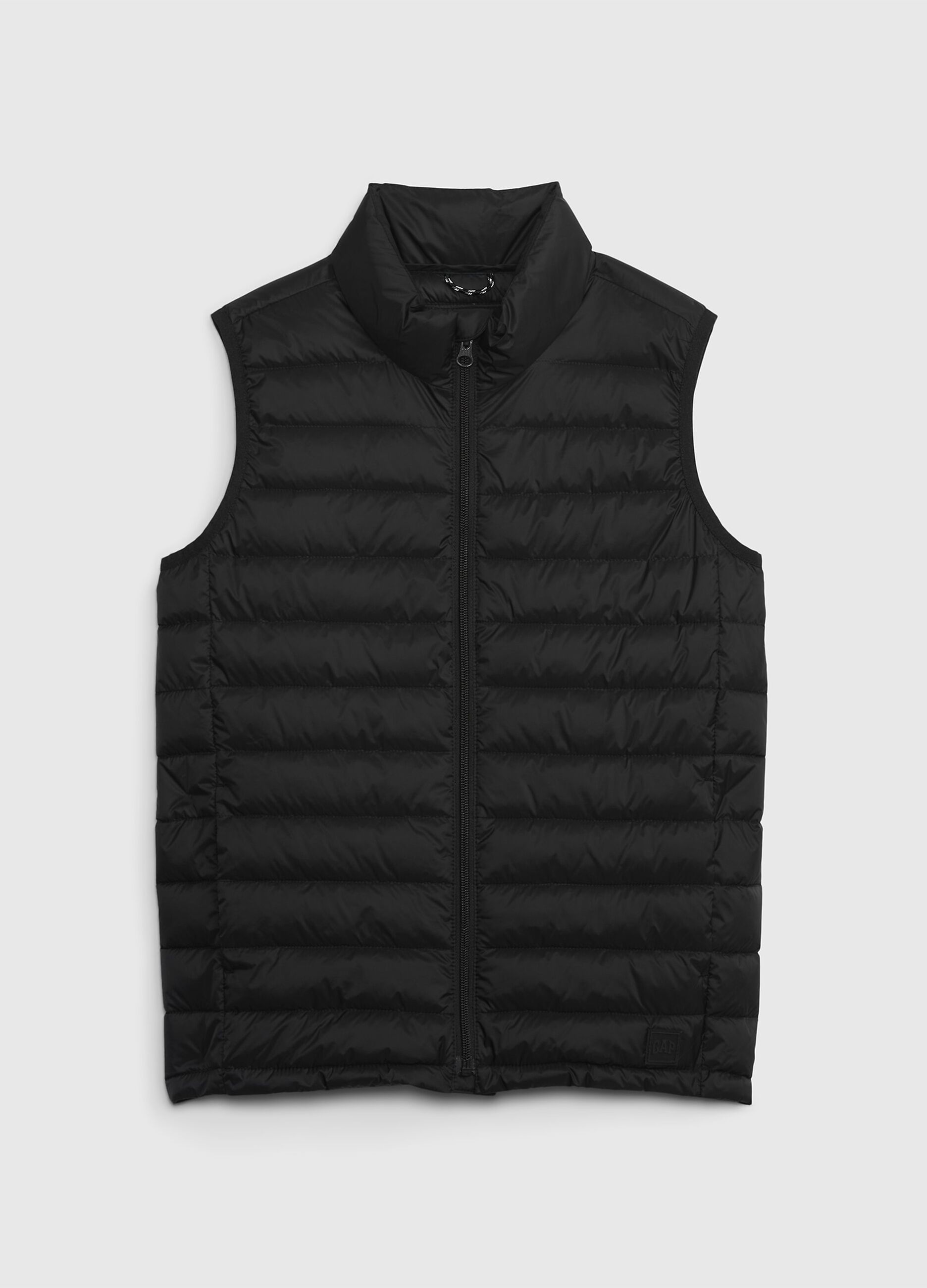 Quilted full-zip gilet