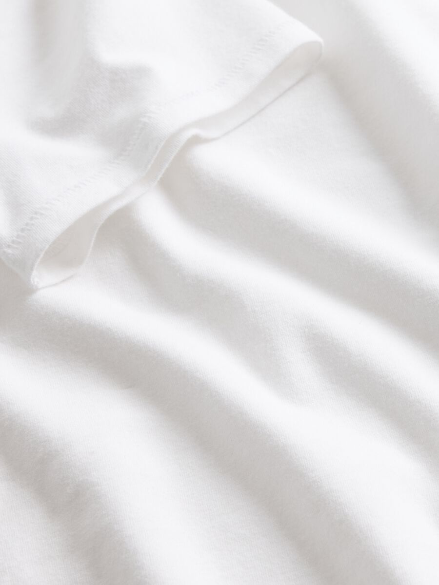 Body bianco in cotone elasticizzato Donna_6