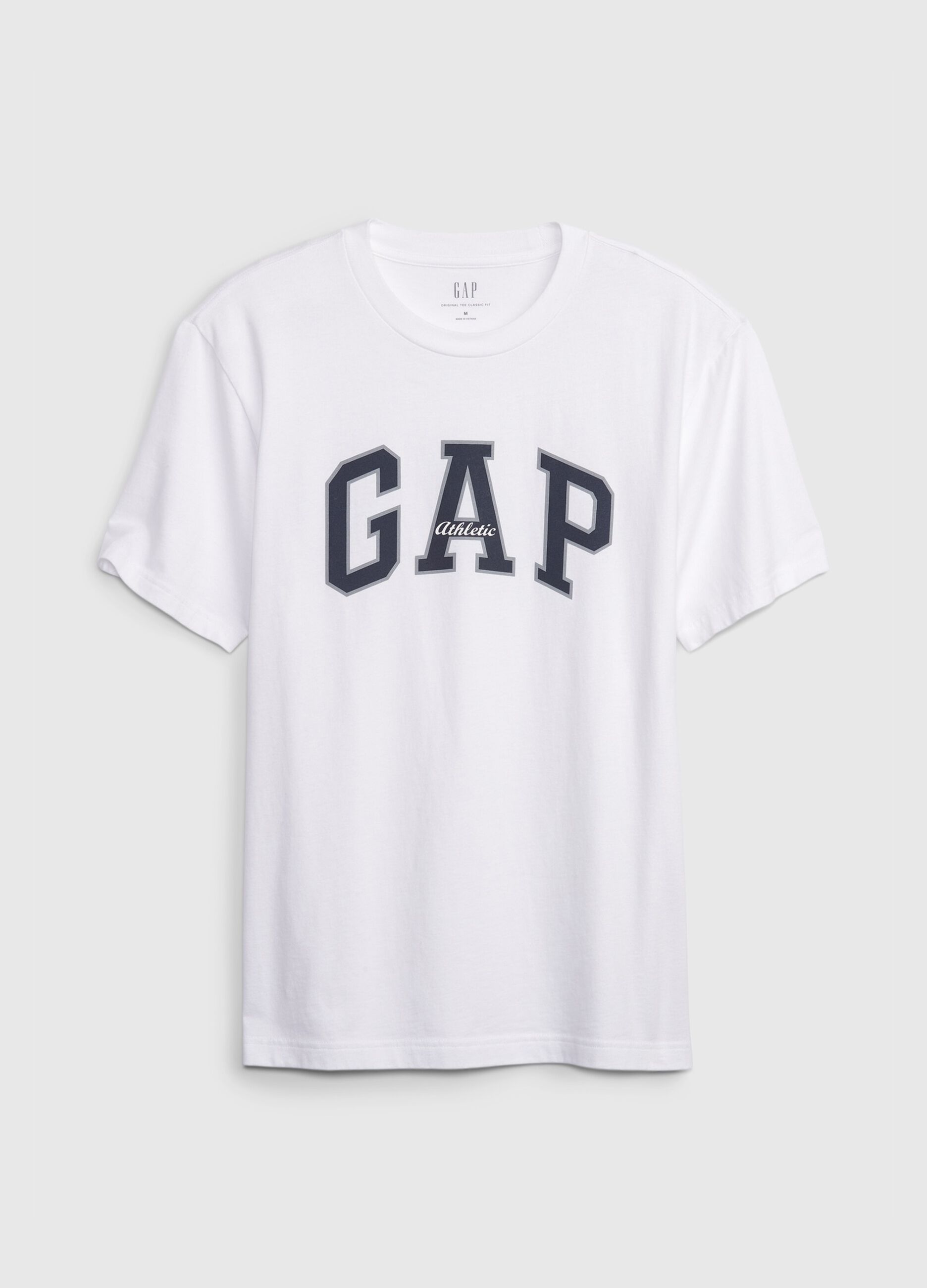 T-shirt con stampa logo Athletics