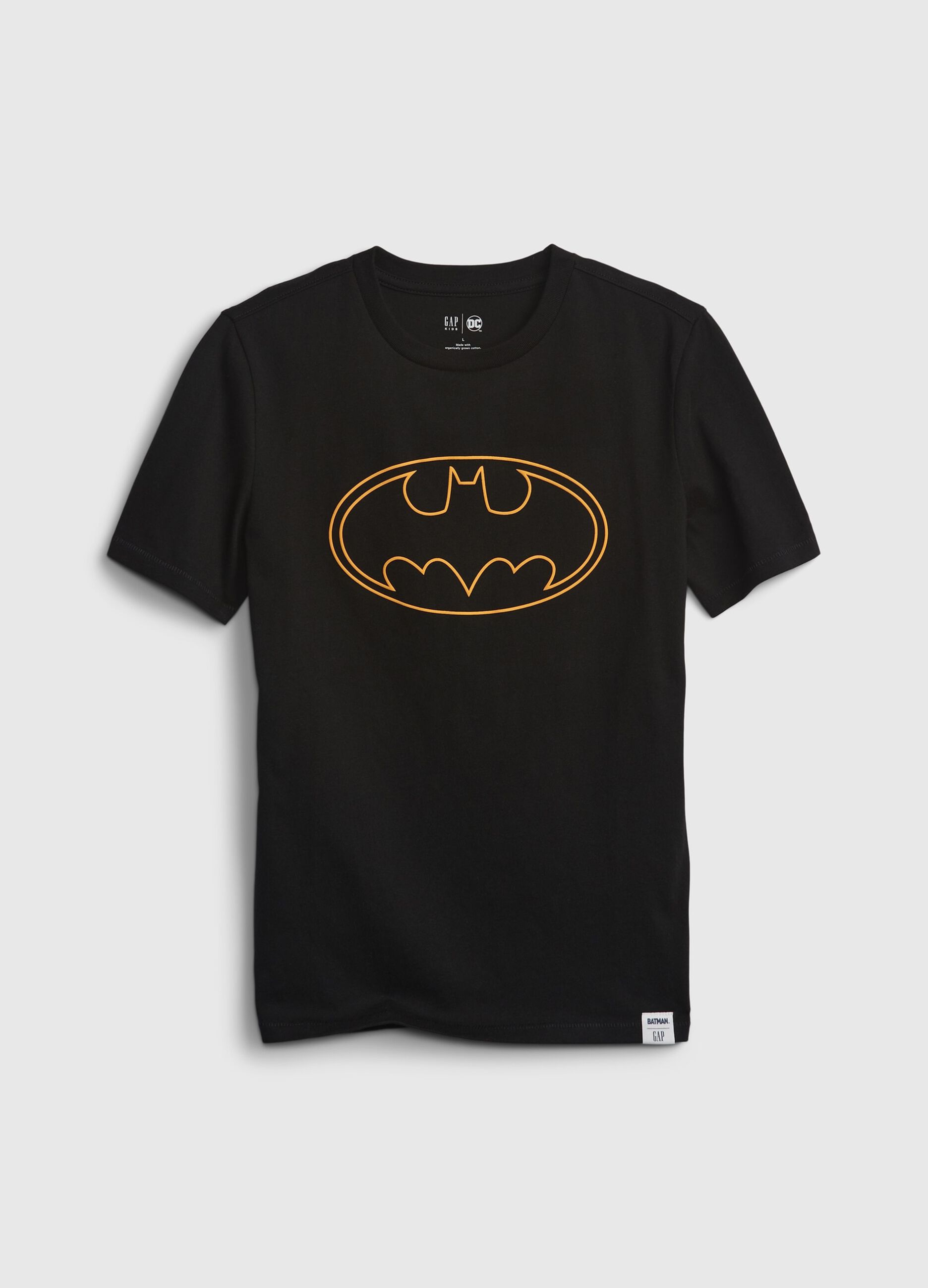 Cotton T-shirt with Batman print