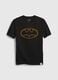 Cotton T-shirt with Batman print_0