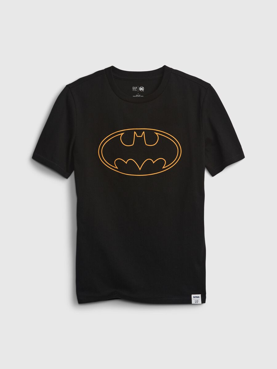 T-shirt in cotone con stampa Batman Bambino_0