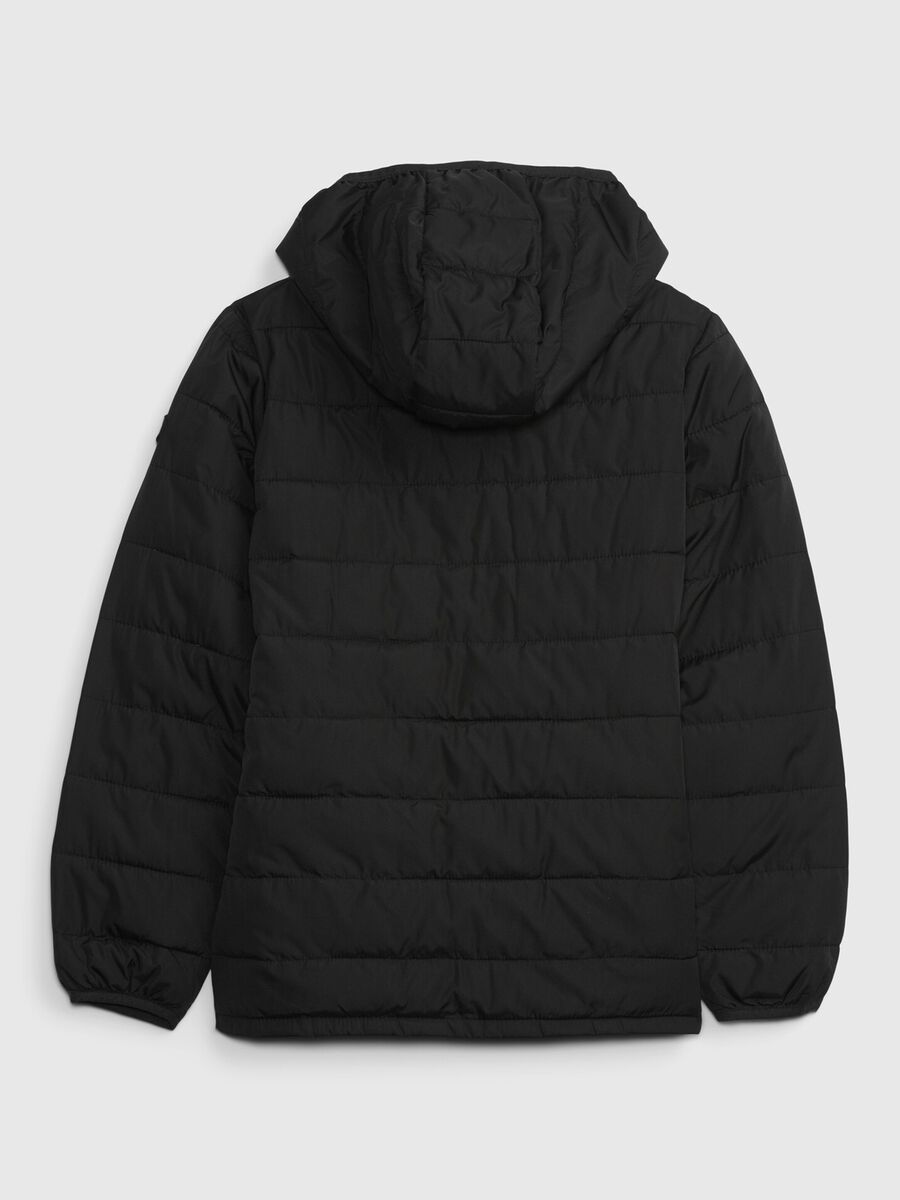 Full-zip down jacket with hood Boy_1