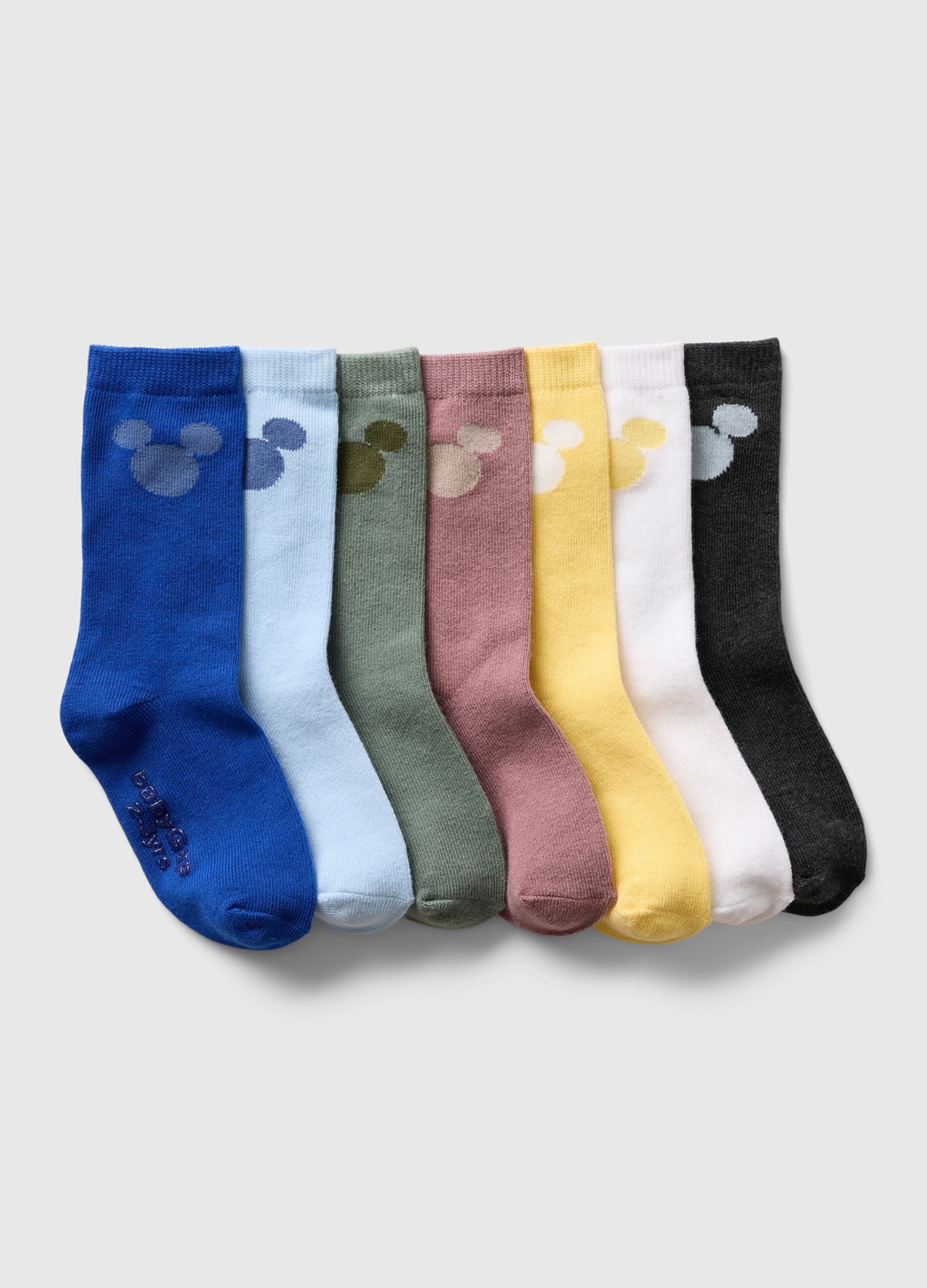 Multipack sette calze corte disegno Topolino