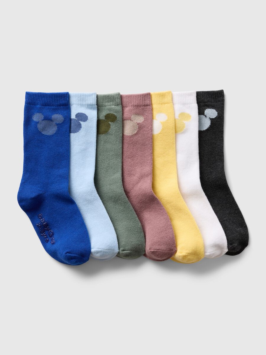 Multipack sette calze corte disegno Topolino Bimbo_0