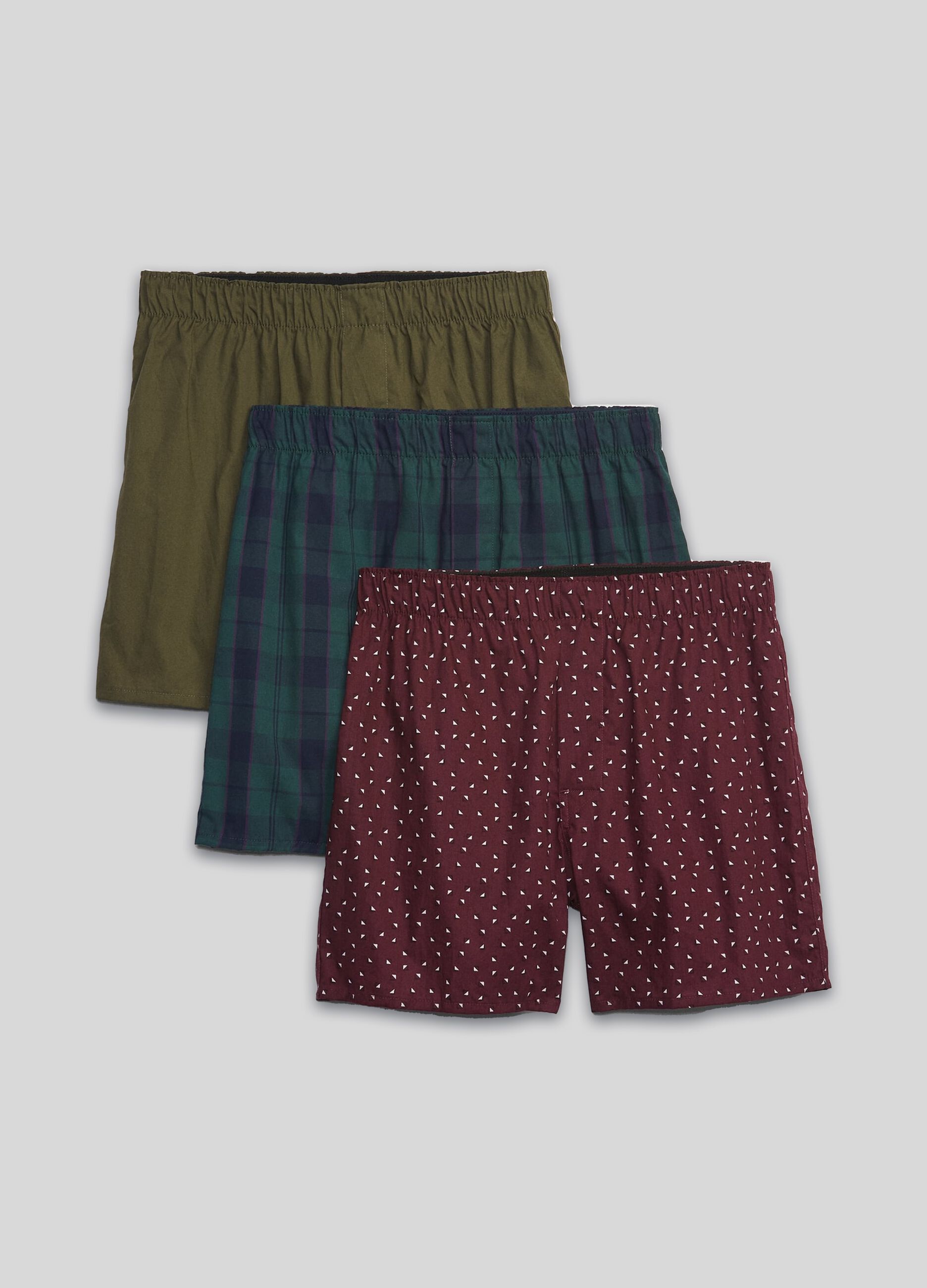 Three-pack patterned boxer shorts_0