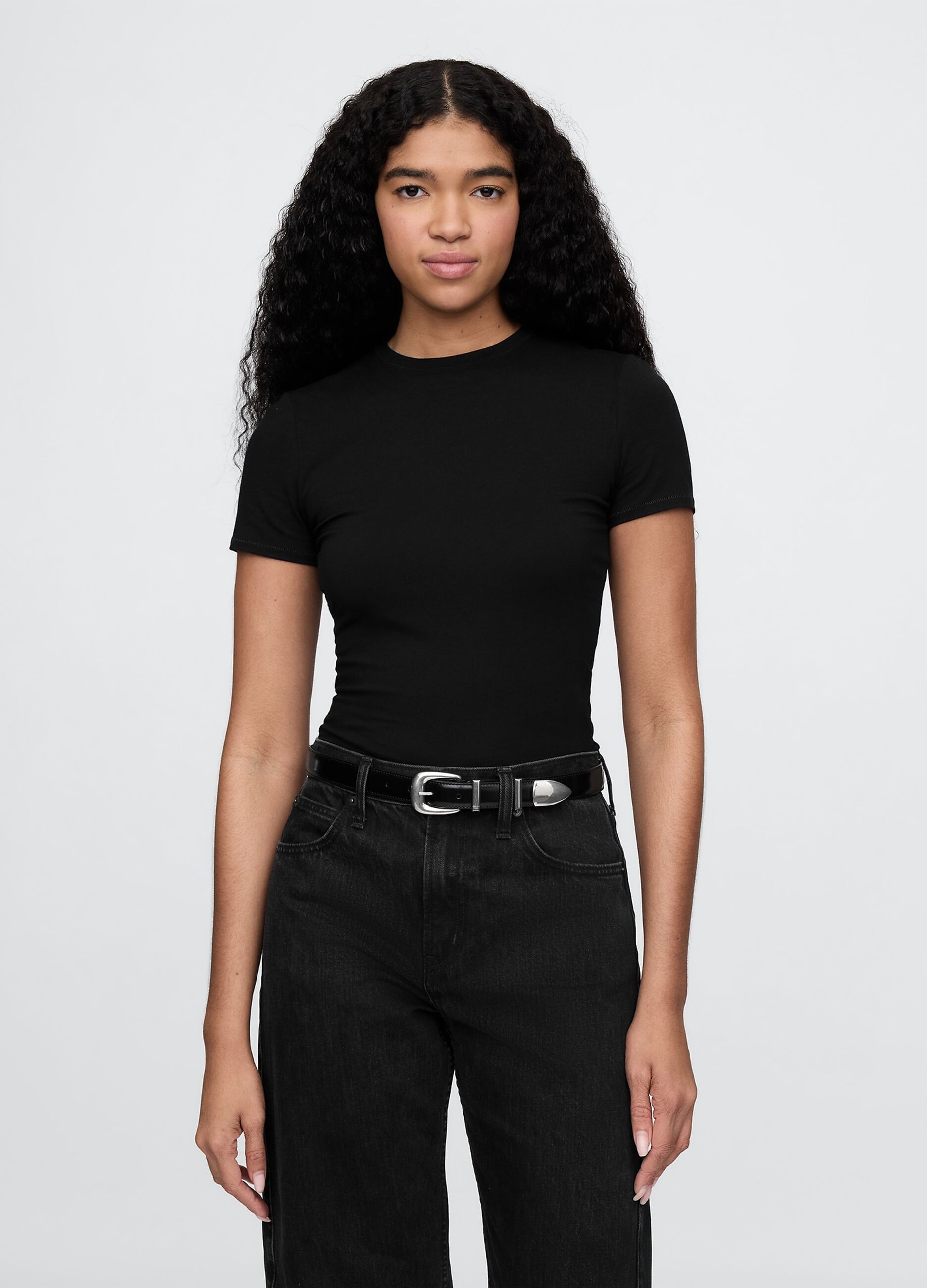 Black Stretch Bodysuit