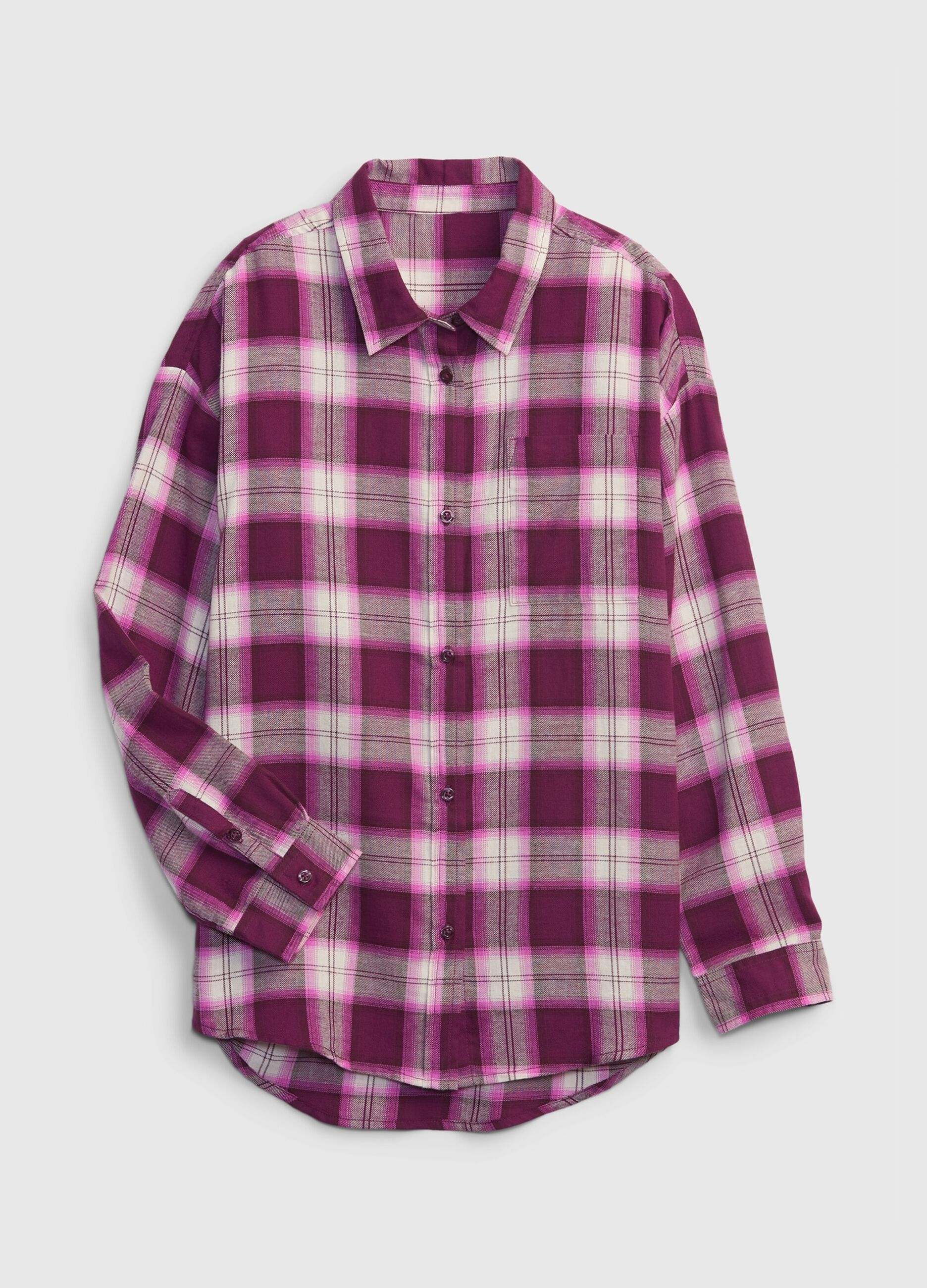 Shirt in check cotton