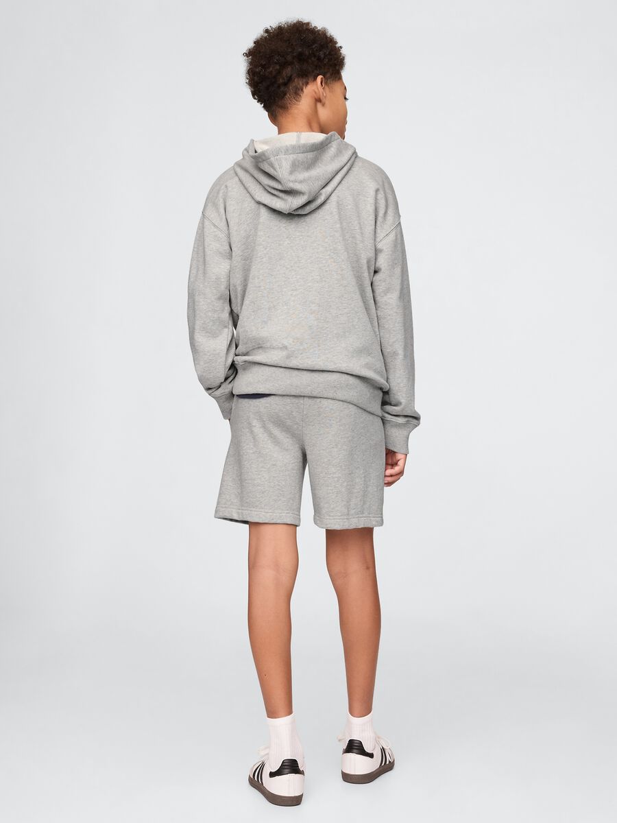Grey GAP logo shorts for children Boy_2