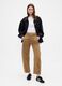 Brown Cotton Trousers_0