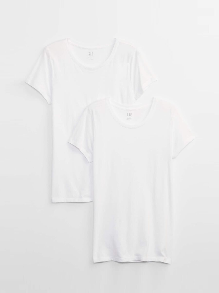 Bipack t-shirt in cotone e modal Donna_0