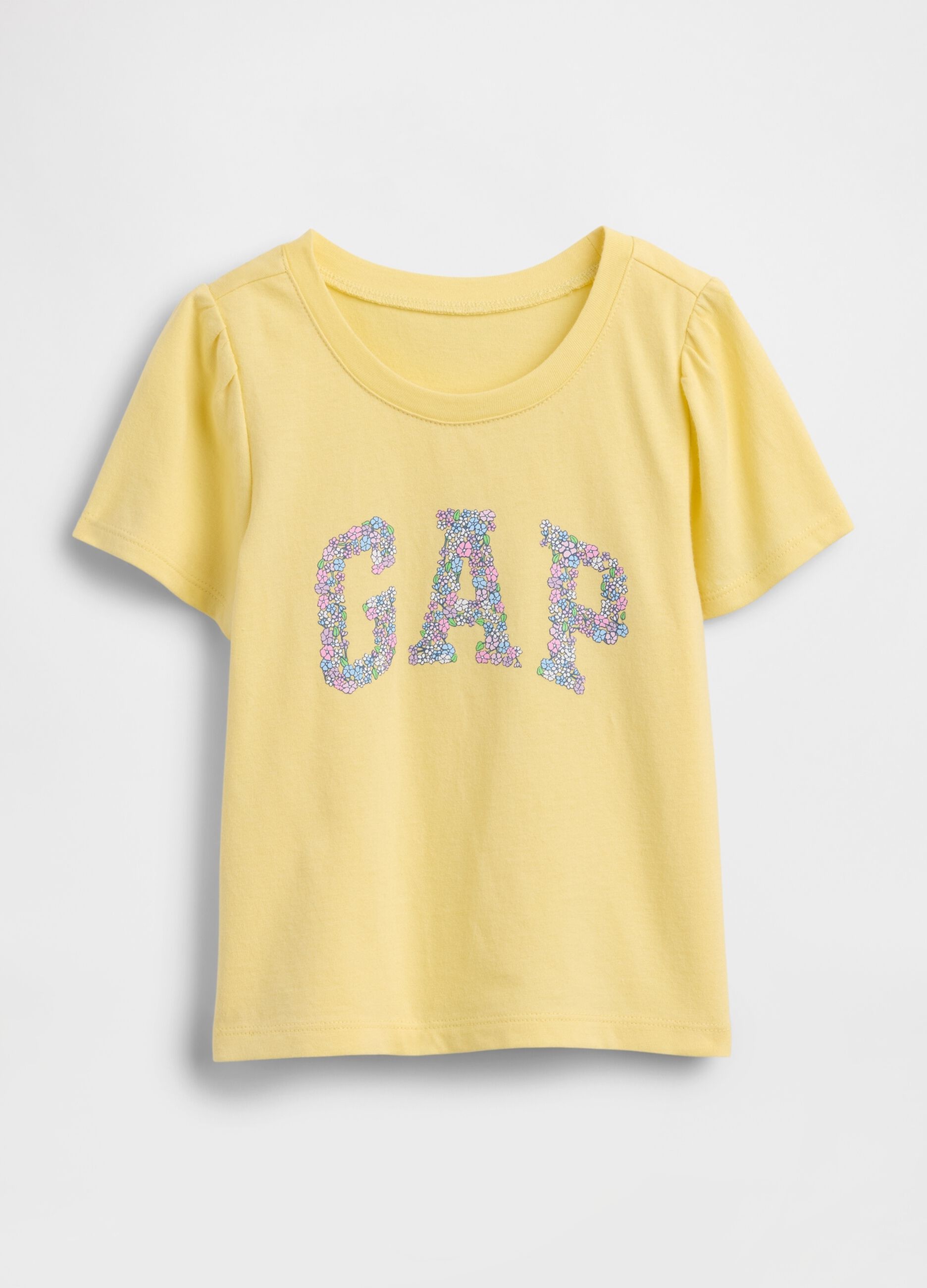 T-shirt in puro cotone con logo GAP