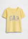 T-shirt in puro cotone con logo GAP_0