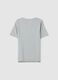 T-shirt girocollo in cotone e modal melange_3