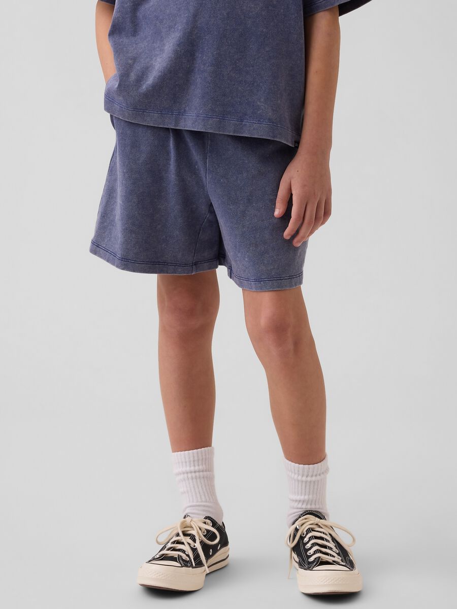 Shorts in puro cotone Boy_1
