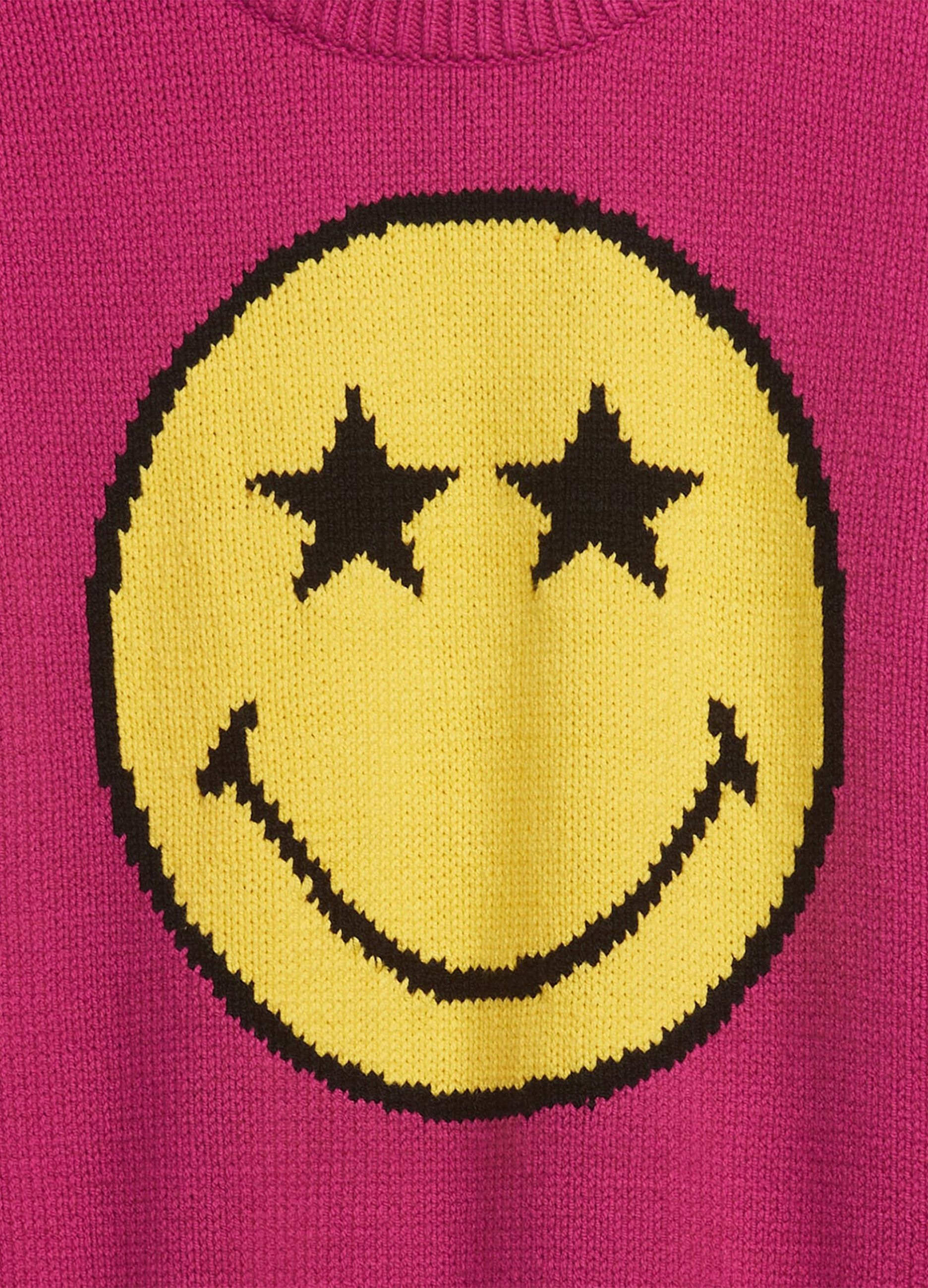 Pullover con maniche a sbuffo Smiley®_2