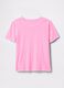 T-shirt rosa in puro cotone_3