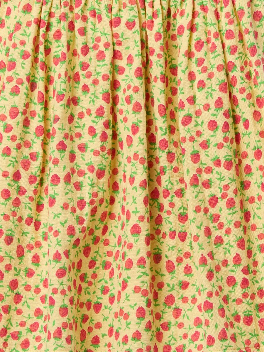 Yellow floral summer dress for girls Baby Girl_3