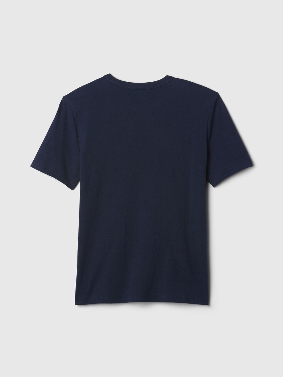 T-shirt GAP blu in cotone Bambino_1