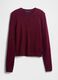Cardigan viola in misto cotone_3
