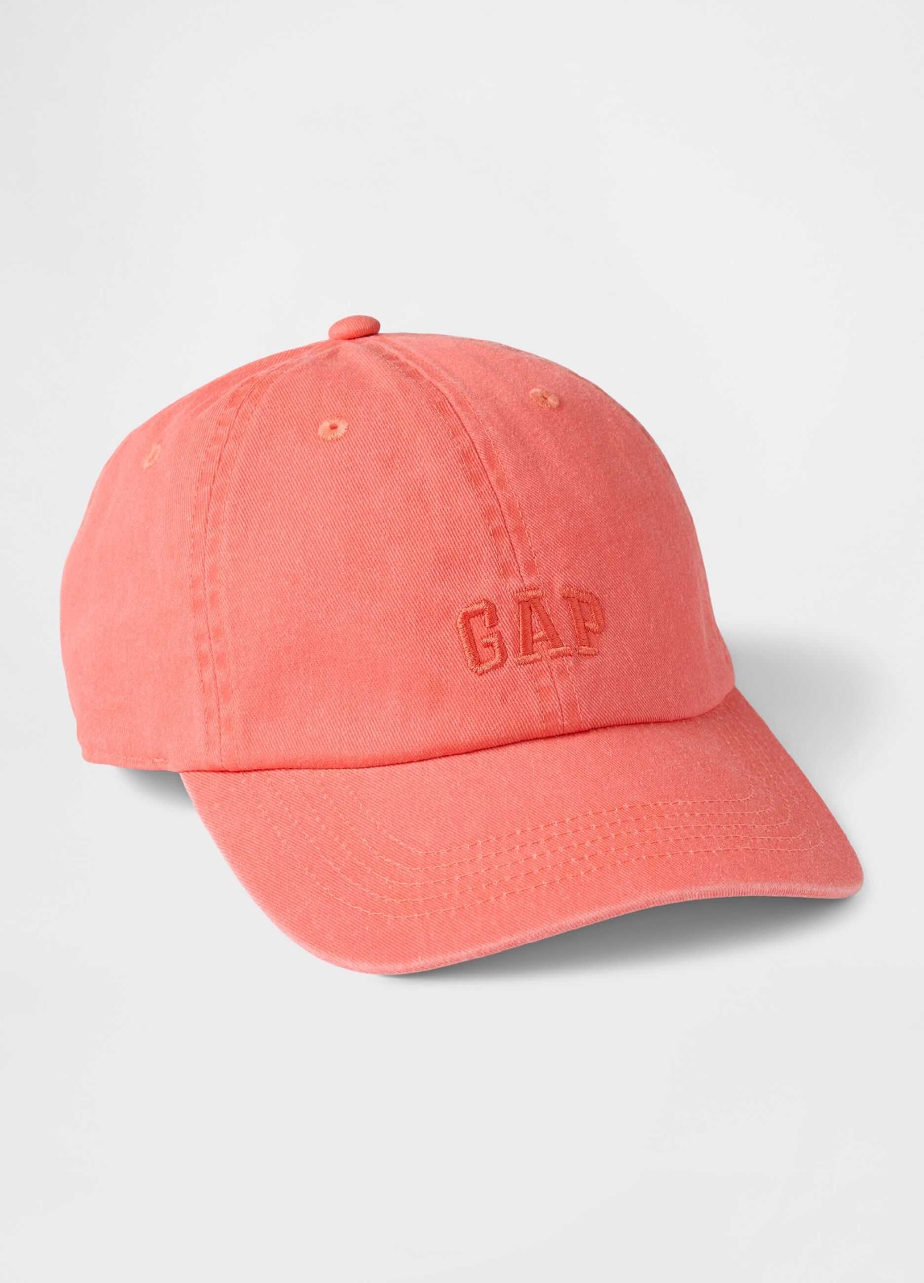 Cappello da baseball arancione in cotone