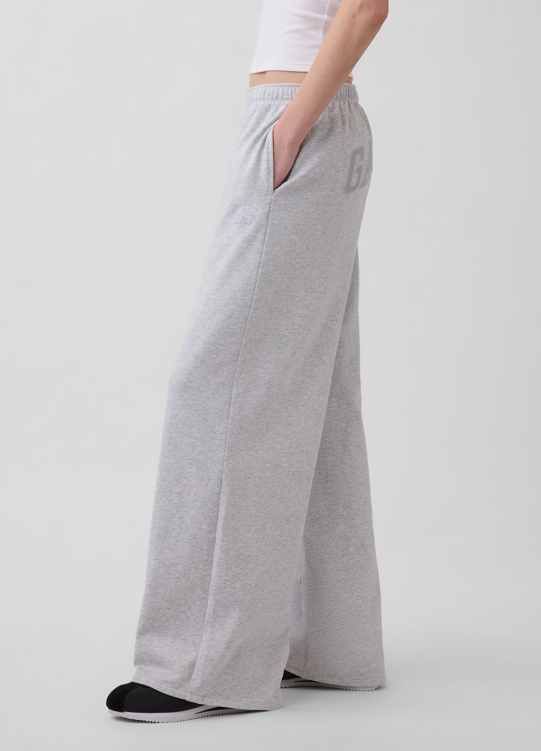 Regular Fit Cotton Blend Trousers