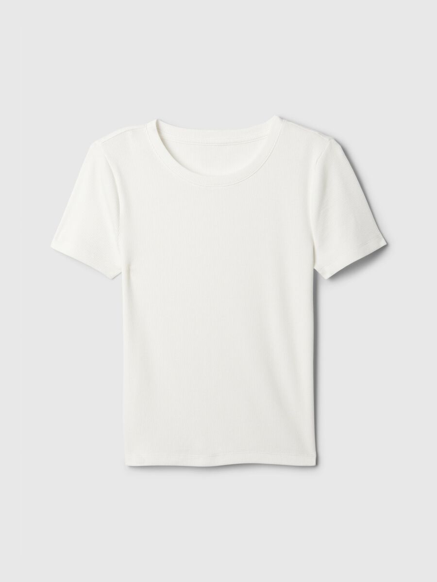 T-shirt in misto lino Donna_3