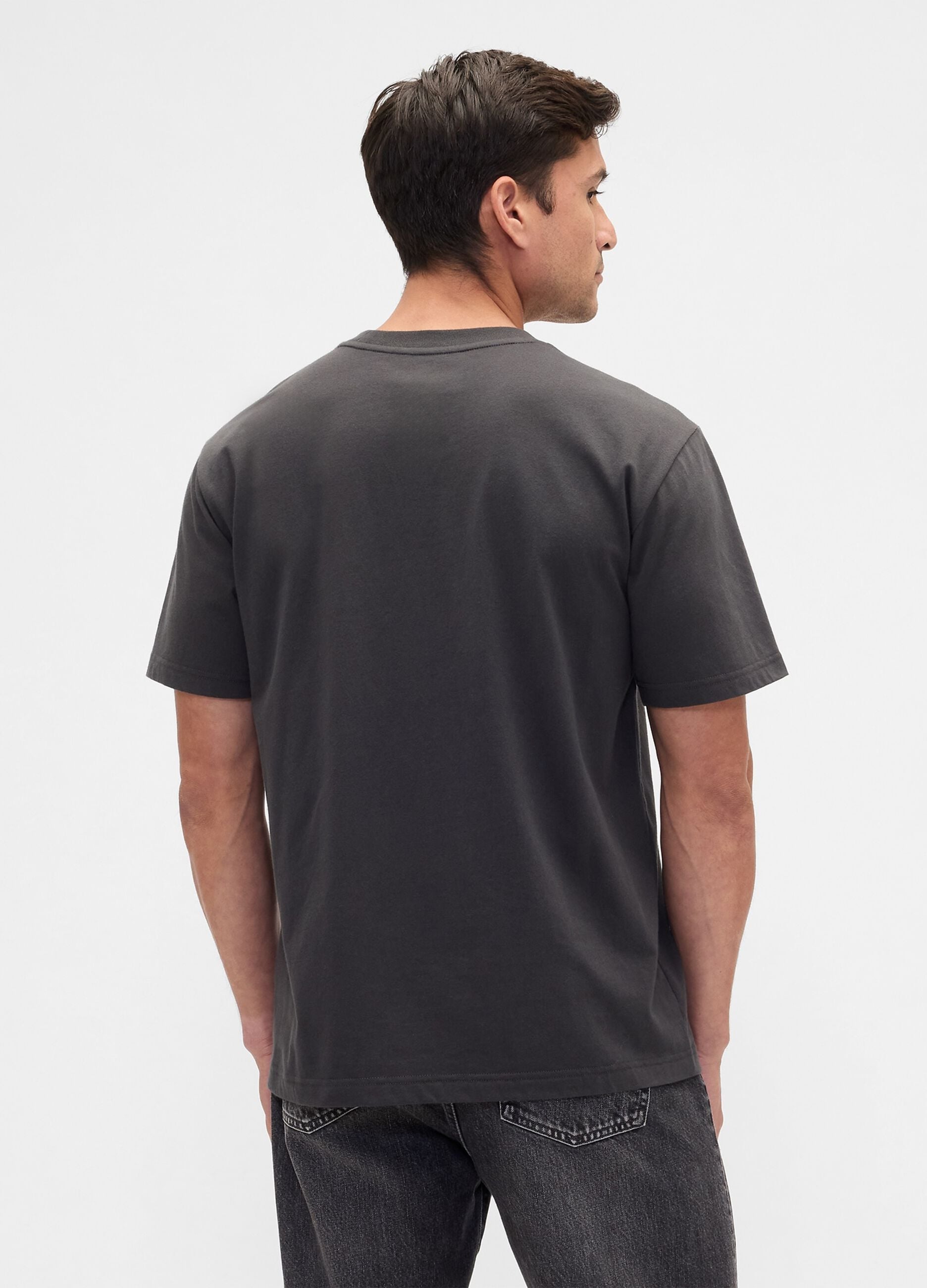 T-shirt a maniche corte in cotone con logo GAP