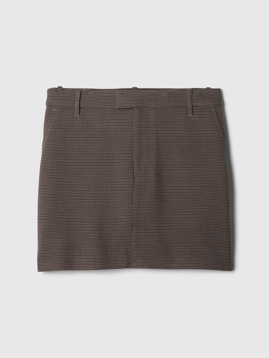 Minigonna in pied de poule Donna_3