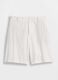 Shorts in misto lino e viscosa_5