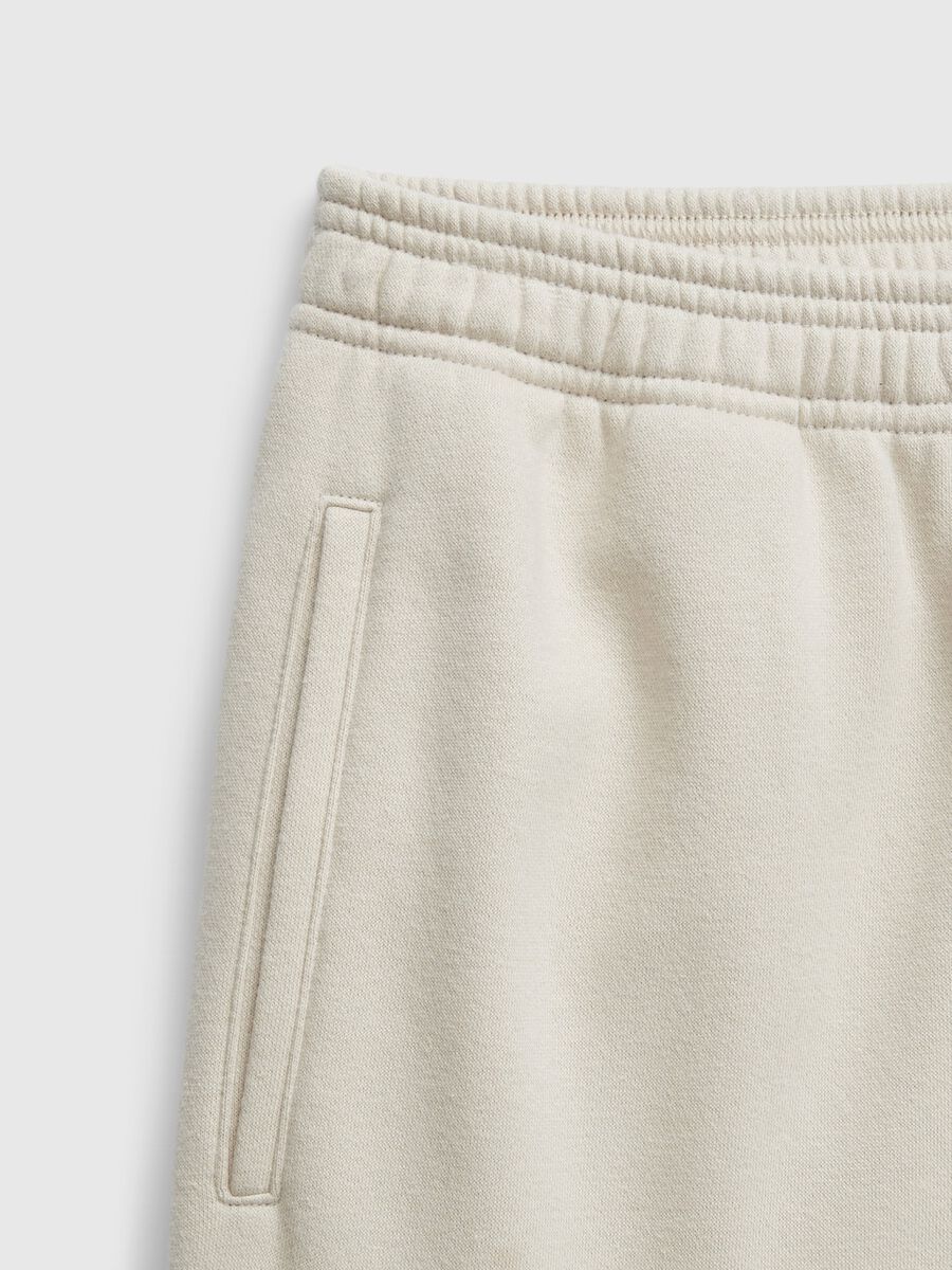 High-rise, easy-fit joggers in plush Woman_3