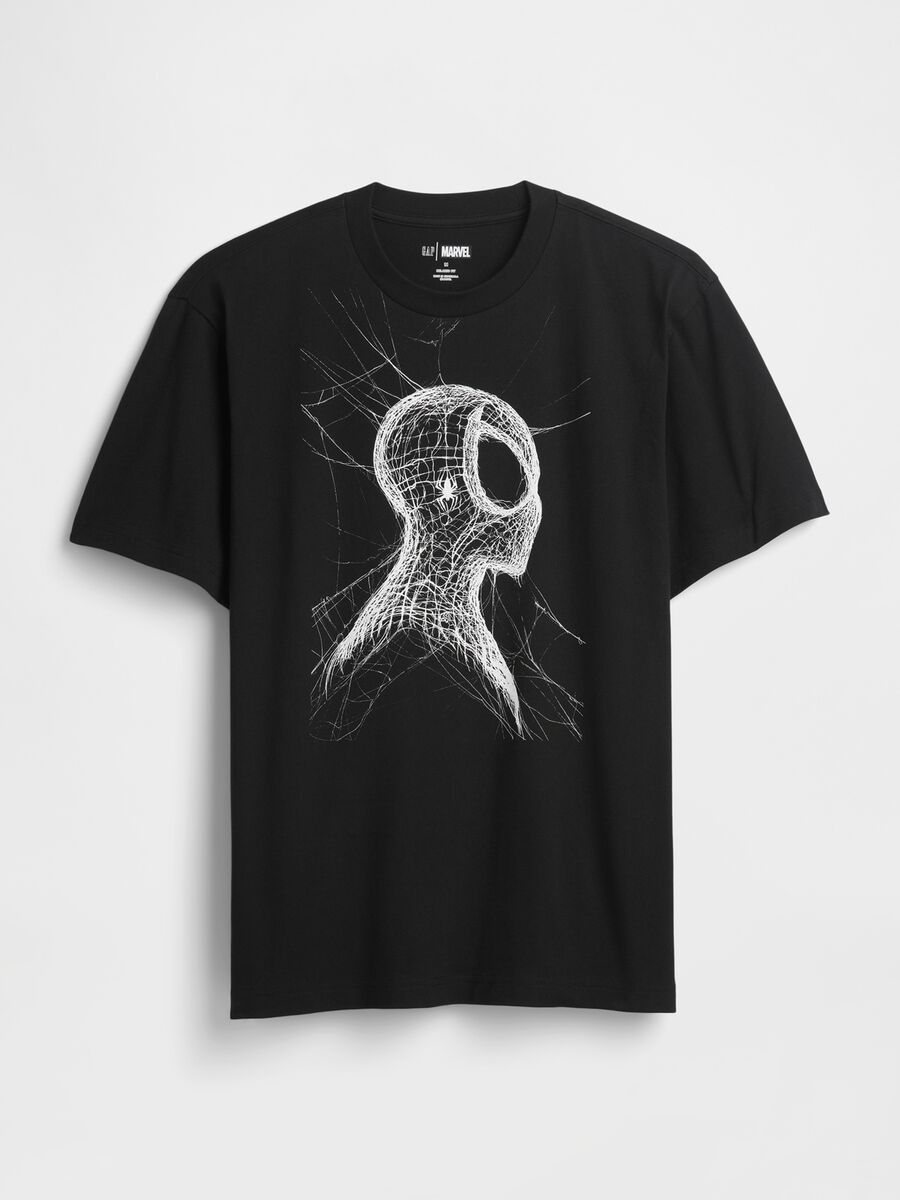 T-shirt Spider Man Marvel in puro cotone a maniche corte Uomo_3