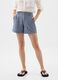 Shorts in cotone chambray_1