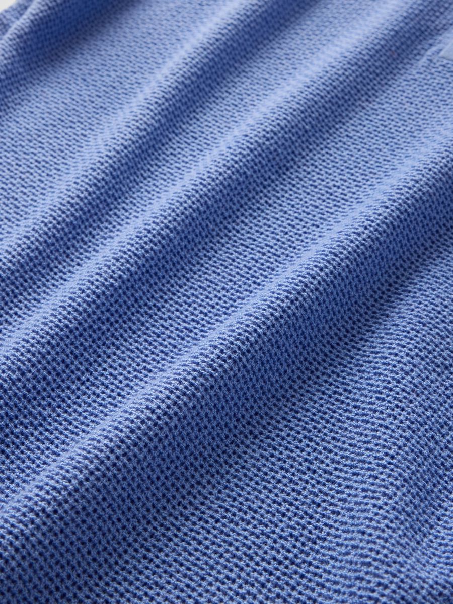 Polo a maniche corte azzurra Uomo_4