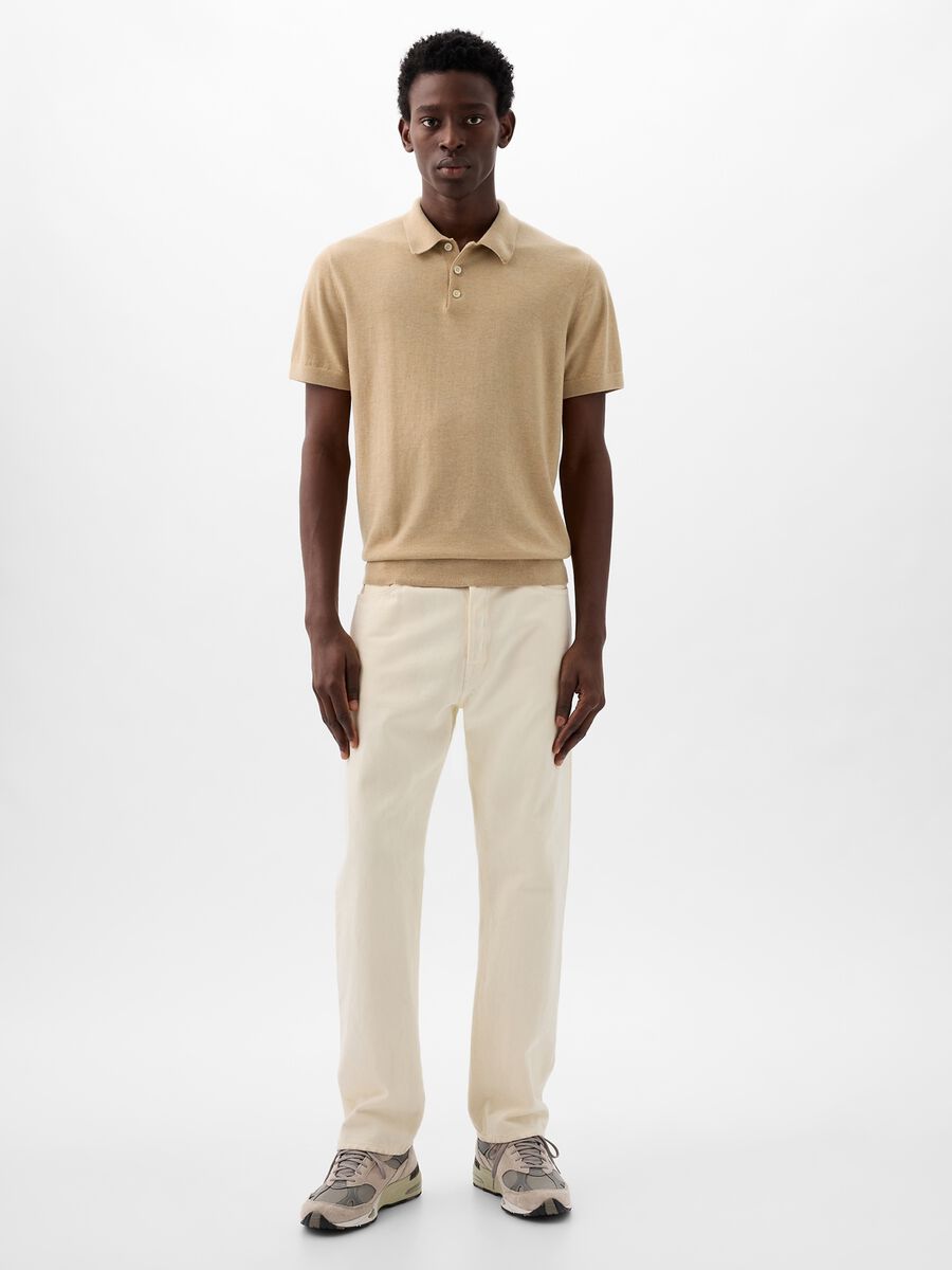 Polo shirt in cotton blend Man_2