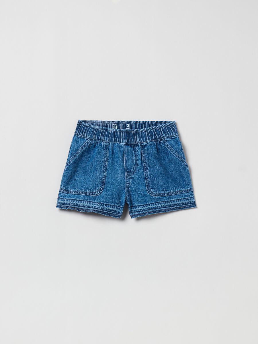 Shorts in denim Neonato_0