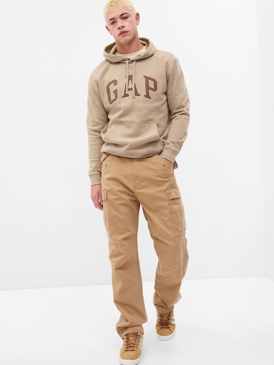 Relaxed fit cargo pants Man_0