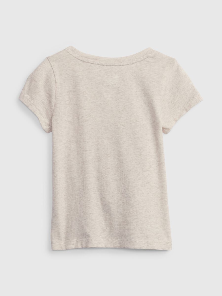 T-shirt with leopard and polka dot print Toddler Girl_1