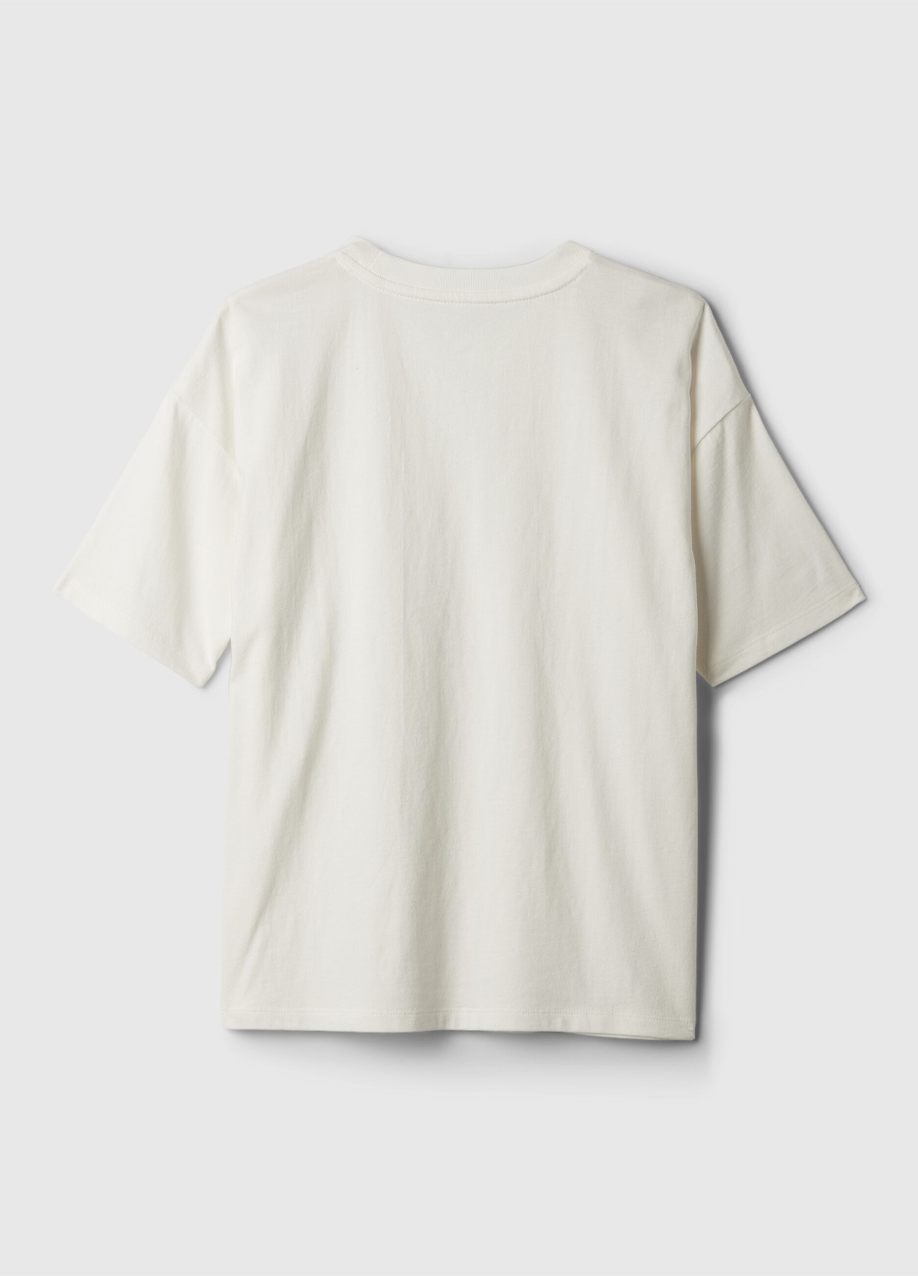 T-shirt regular fit in cotone_1