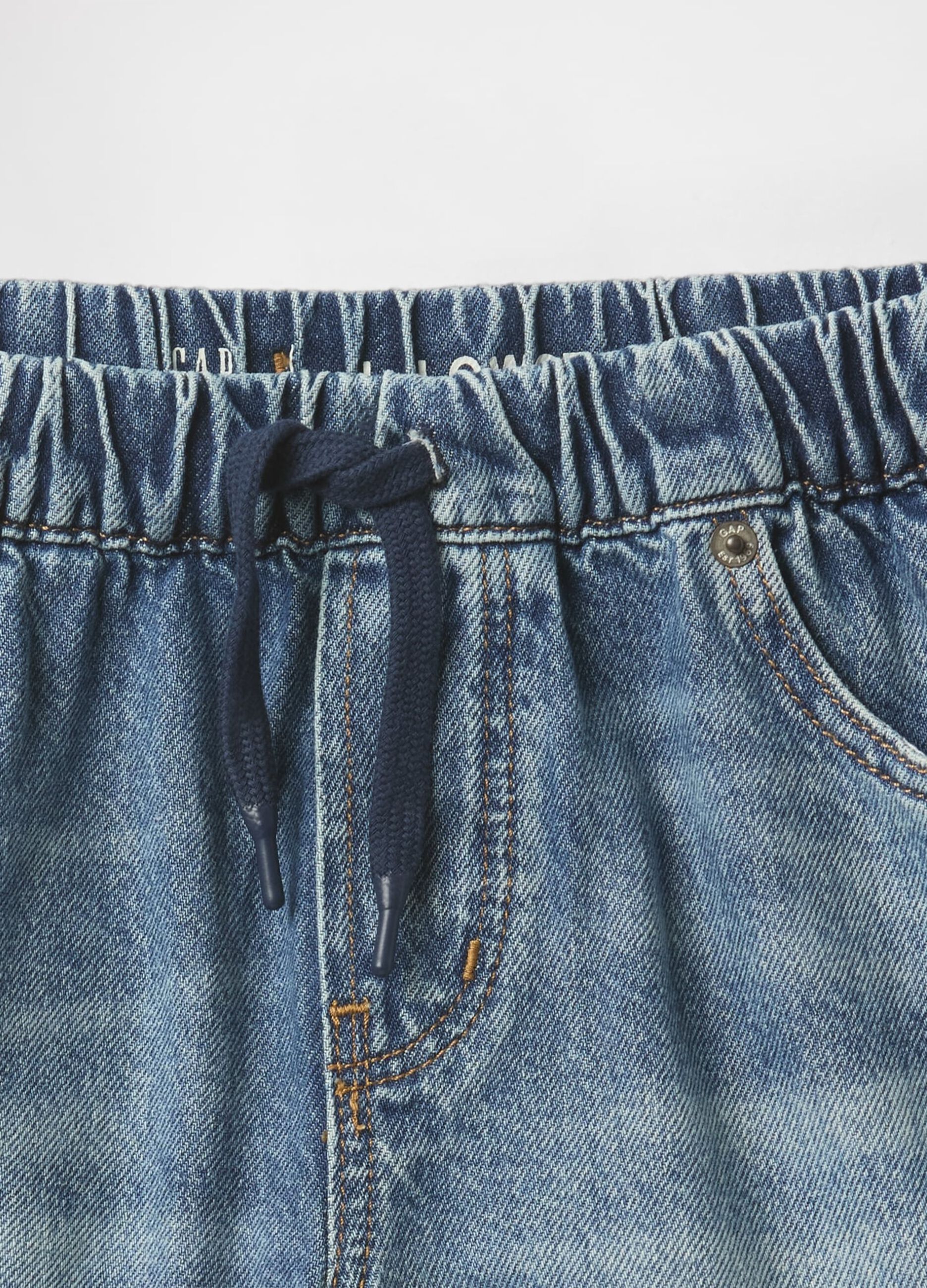 Shorts in denim da bambina_4