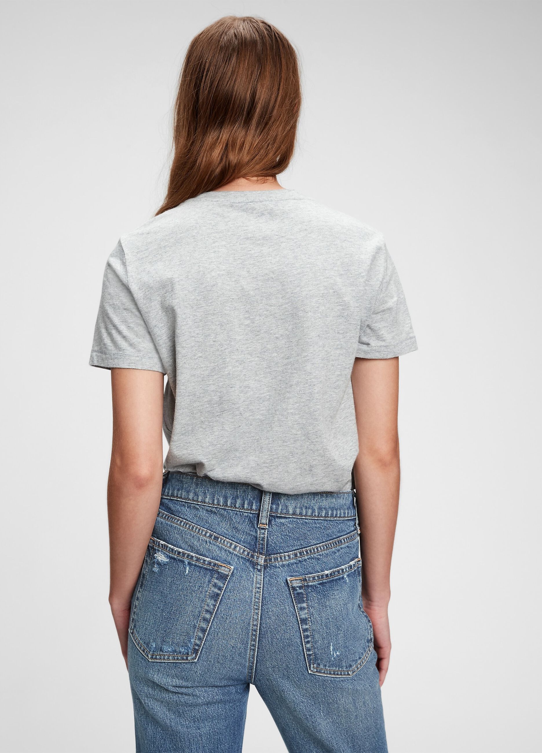Cotton T-shirt with round neck_1
