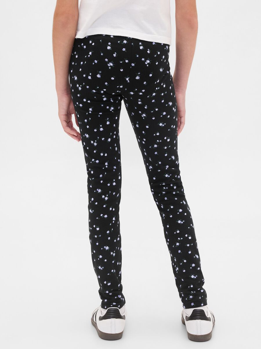 Black Stretch Leggings Girl_2