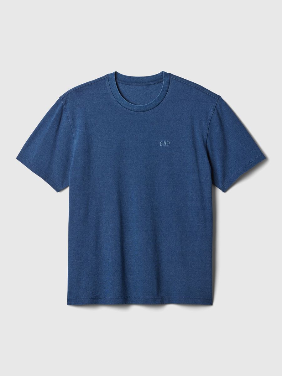 T-shirt relaxed fit ricamo mini logo Uomo_3